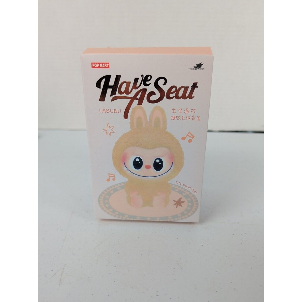 Authentic Pop Mart LABUBU Monsters Have A Seat Vinyl Sealed Mystery Blind Box